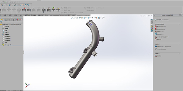 3D printer for the pipe 